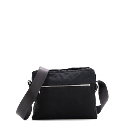 Bottega Veneta Snap Button Messenger Bag Nylon