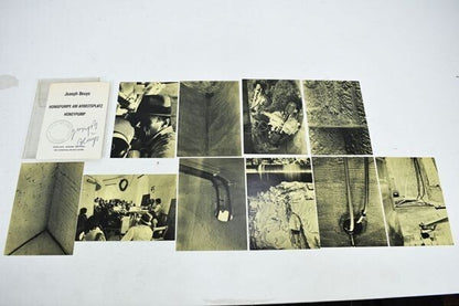 Joseph Beuys Signed Postcard Set Honigpumpe Am Arbeitsplatz 1977 Edition Staeck