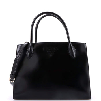 Prada Monochrome Tote Leather Medium