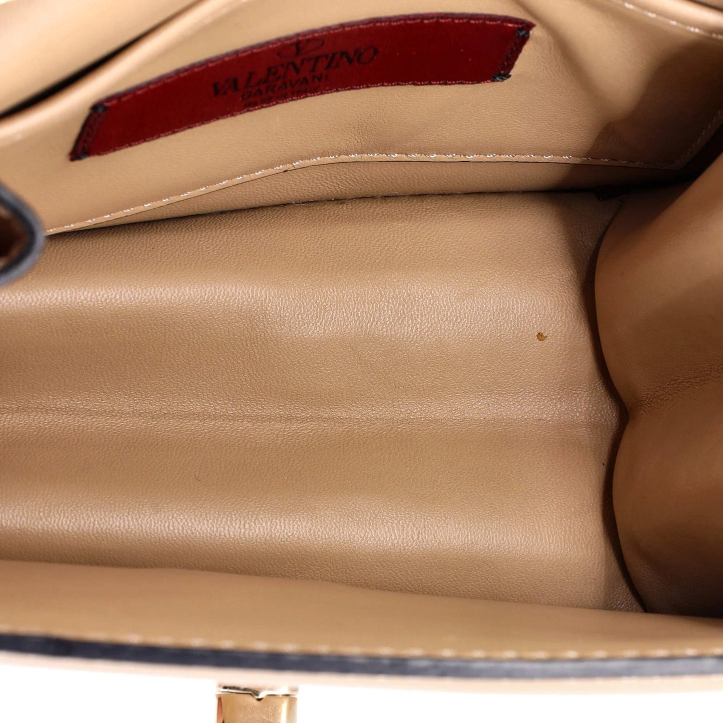 Valentino Garavani Panther Chain Flap Shoulder Bag Leather Small