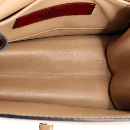 Valentino Garavani Panther Chain Flap Shoulder Bag Leather Small