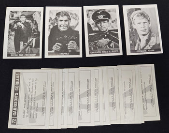 1967 Leaf Trading Cards Garrison'S Gorillas