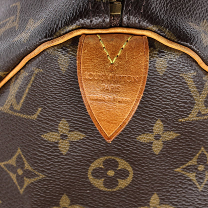 Louis Vuitton Speedy Handbag Monogram Canvas 30