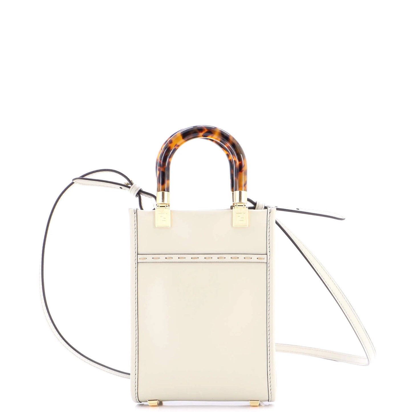 Fendi Sunshine Shopper Tote Leather Mini