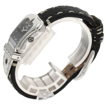 Fendi Beefendi Watches 3800L Stainless Steel/Leather Ladies