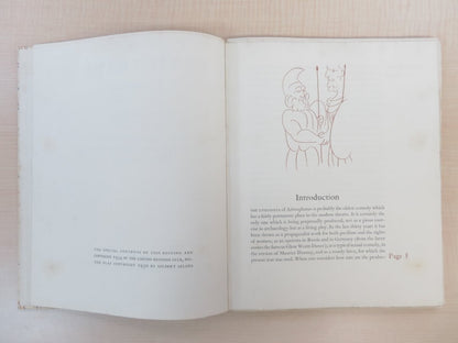 Aristophanes, Gilbert Seldes, Pablo Picasso Lysistrata 1934 Signed Picasso