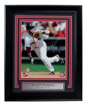 Dustin Pedroia Signed 8X10 Photo Boston Red Sox
