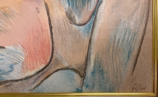 Paul Klee "Winter Love" 1938 Original Lithograph Verve Vol.1-No.3 Mourlot  Mint