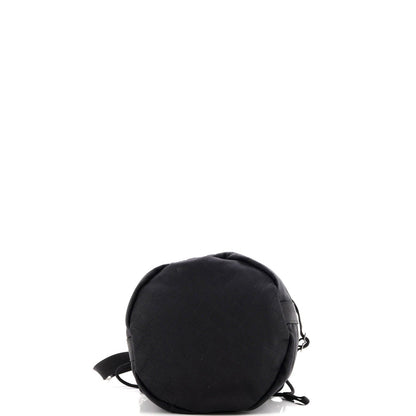 Bottega Veneta Convertible Drawstring Bucket Bag Intrecciato Effect Jacquard