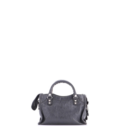 Balenciaga City Classic Studs Bag Leather Mini