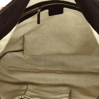 Gucci Diana Bamboo Shoulder Bag Gg Canvas Medium