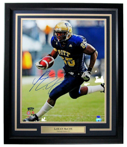 Lesean Mccoy Pittsburgh Panthers Signed/Framed 16X20 Photo 132264