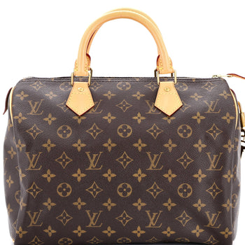 Louis Vuitton Speedy Handbag Monogram Canvas 30