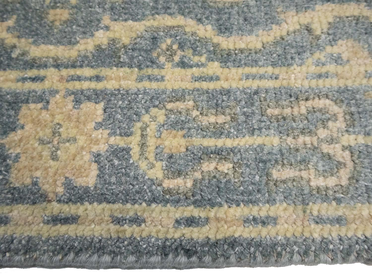 2'6X19'9 Hand-Knotted Oriental Rug Floral Style Transitional Hallway Carpet
