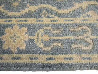 2'6X19'9 Hand-Knotted Oriental Rug Floral Style Transitional Hallway Carpet