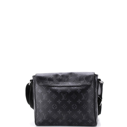 Louis Vuitton District Messenger Bag Monogram Eclipse Canvas Pm