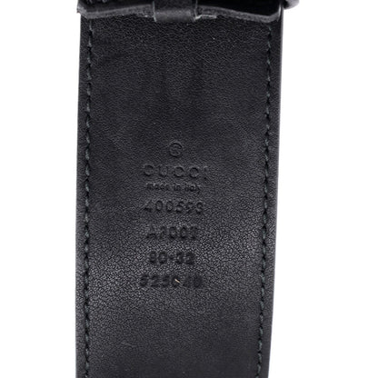 Gucci Gg Marmont Belt Leather Wide