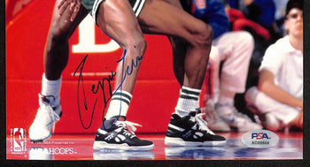 Reggie Lewis Signed/Autographed 8X10 Photo Boston Celtics Psa 195009