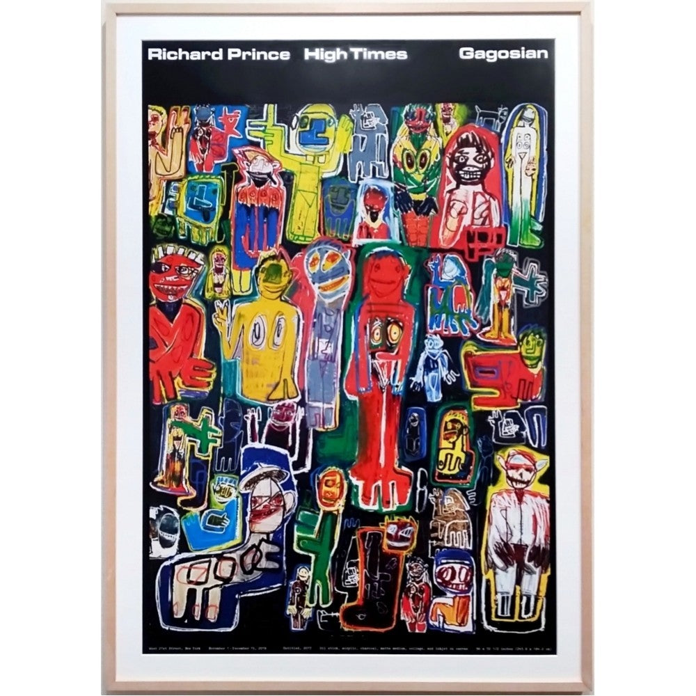 Richard Prince Gagosian High Times 2018 Exhibition Poster Framed Contemporary