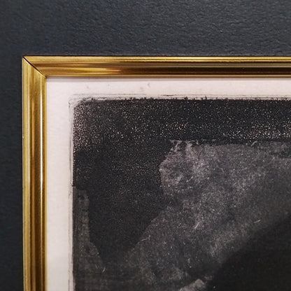 Georges Rouault "Vivre Est Un Dur Mtier"  From Miserere  1922 Etching Ed450