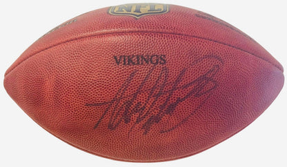 Adrian Peterson Autographed Vikings Wilson Authentic Game Ball