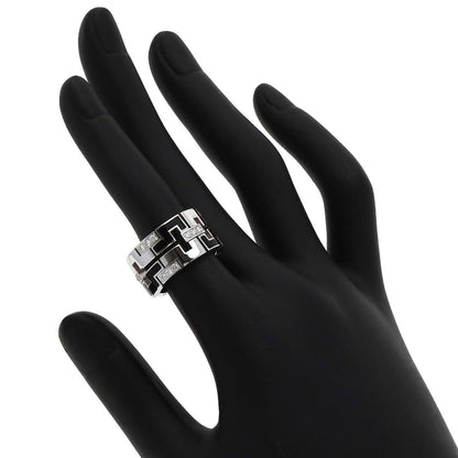 Cartier   Ring Dragon Padlock Diamond Enamel #48