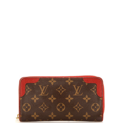 Louis Vuitton Retiro Zippy Wallet Monogram Canvas
