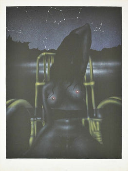 Paul Wunderlich - Twilight 3 Ed125 Original Lithograph Signed Surrealism Art
