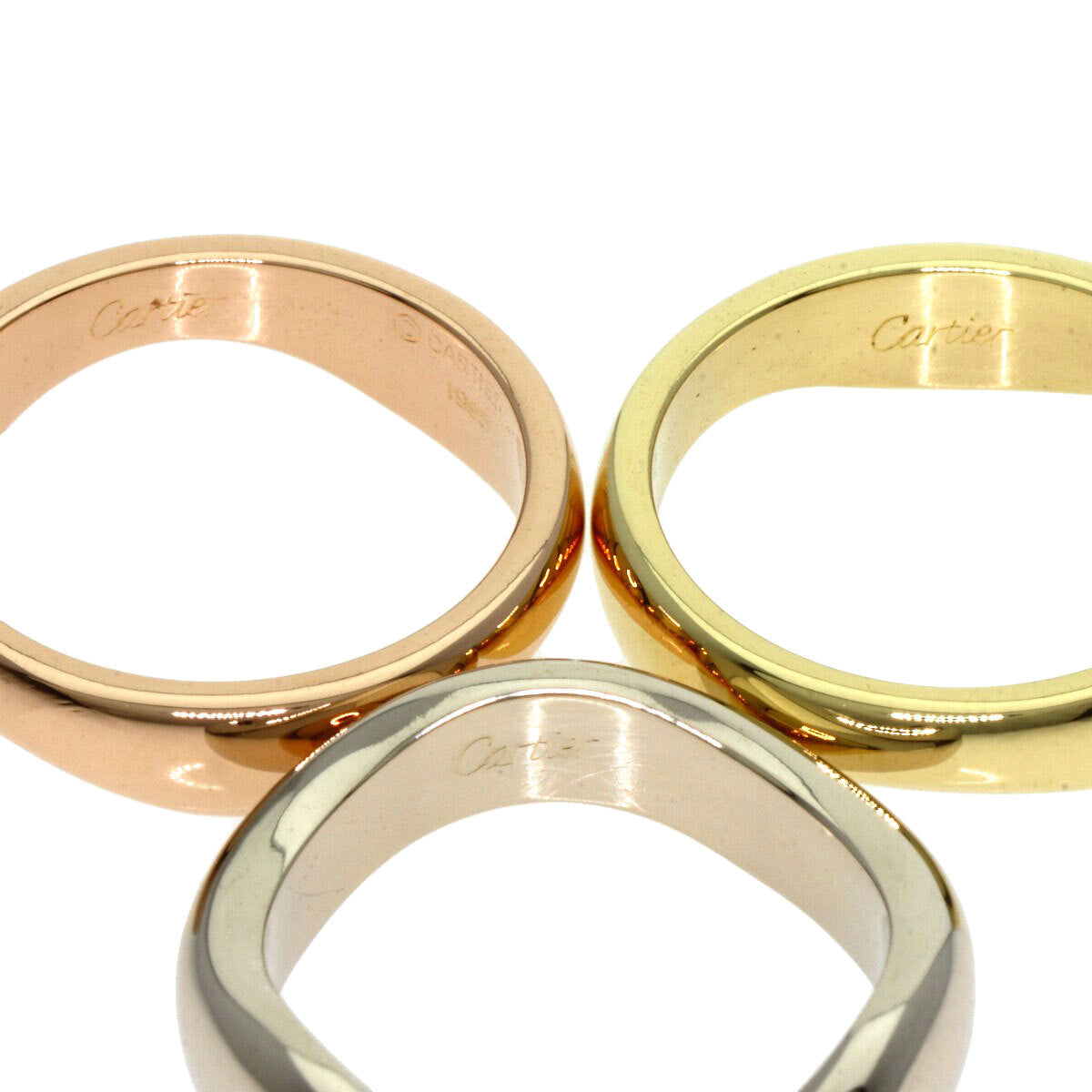 CARTIER   Ring Love Me #47 K18 White Gold 18K