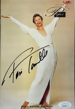 Toni Tennille Autographed Boca Pop'S Celebrity Program (Jsa)