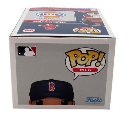 Pedro Martinez Hof Autographed Funko Pop! #55 Figurine Red Sox Beckett 176561