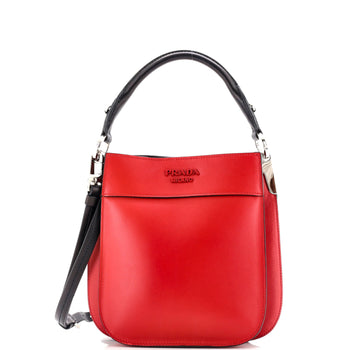 Prada Margit Hobo Leather Small