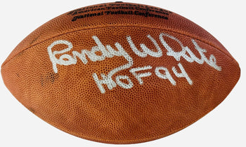 Randy White Autographed Official Nfl Football (Jsa)