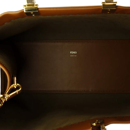 Fendi Sunshine Shopper Tote Leather Medium