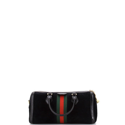 Gucci Ophidia Boston Bag Suede Medium