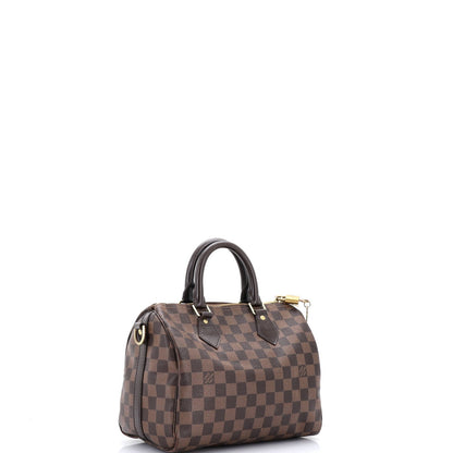 Louis Vuitton Speedy Bandouliere Bag Damier 25