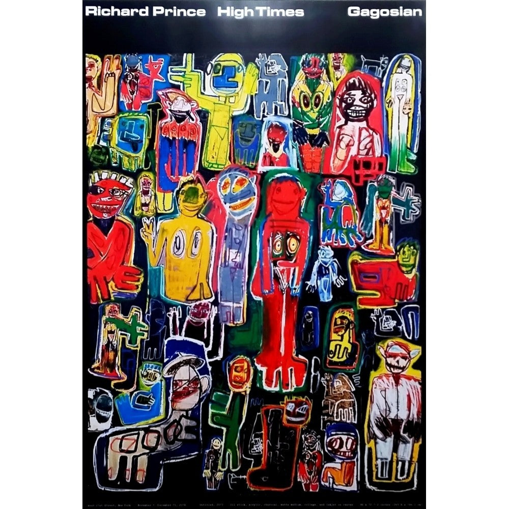 Richard Prince Gagosian High Times 2018 Exhibition Poster Framed Contemporary
