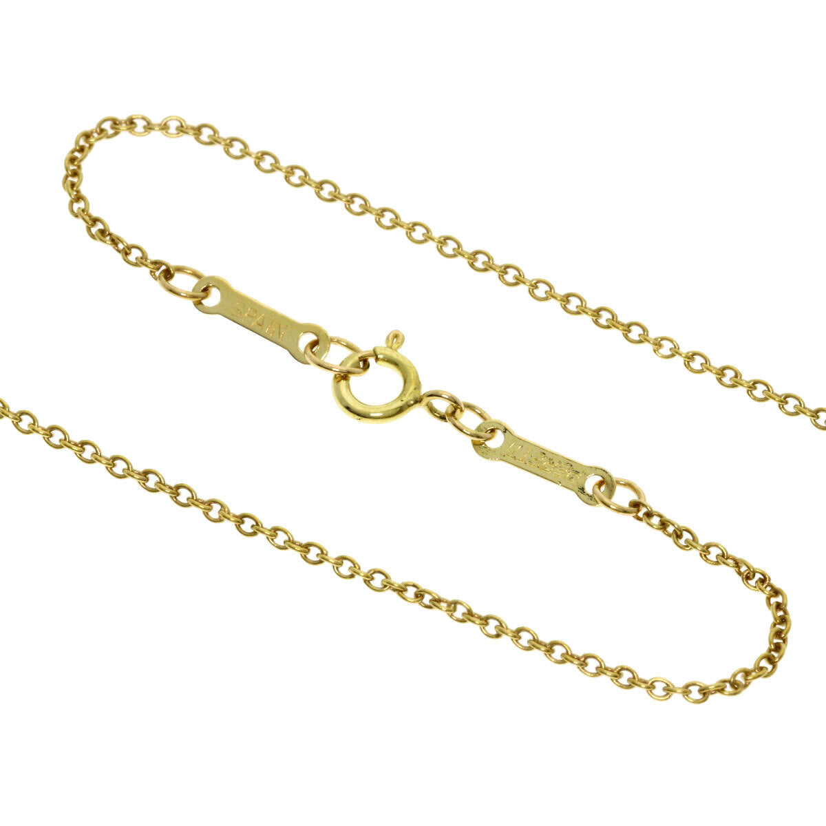 Tiffany&Co.   Necklace Open Heart K18 Yellow Gold