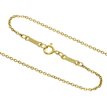 Tiffany&Co.   Necklace Open Heart K18 Yellow Gold