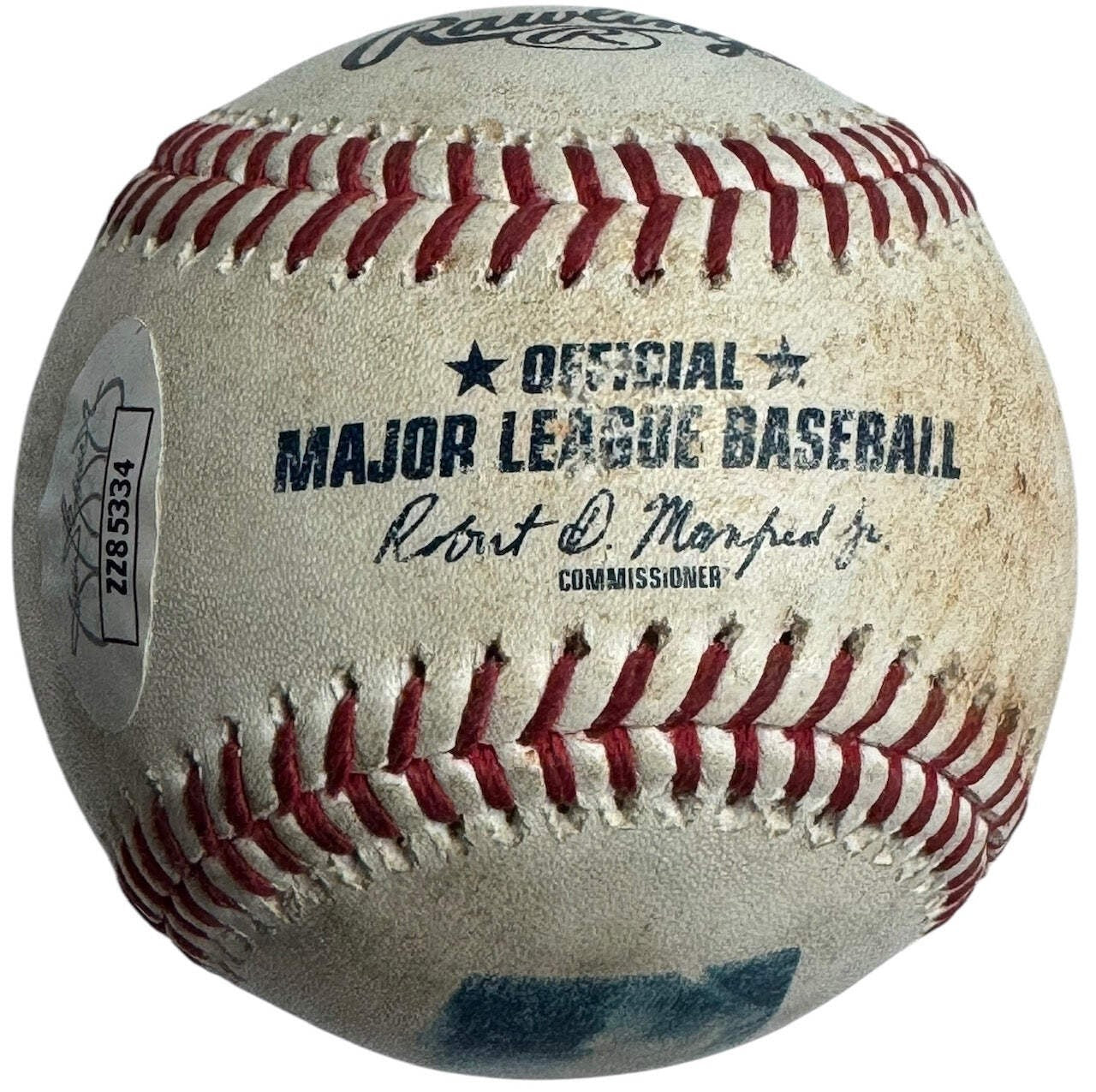 Pujols Autographed Official Baseball Game Used Major League Albert