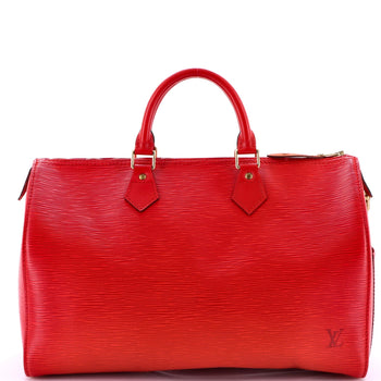 Louis Vuitton Speedy Handbag Epi Leather 35