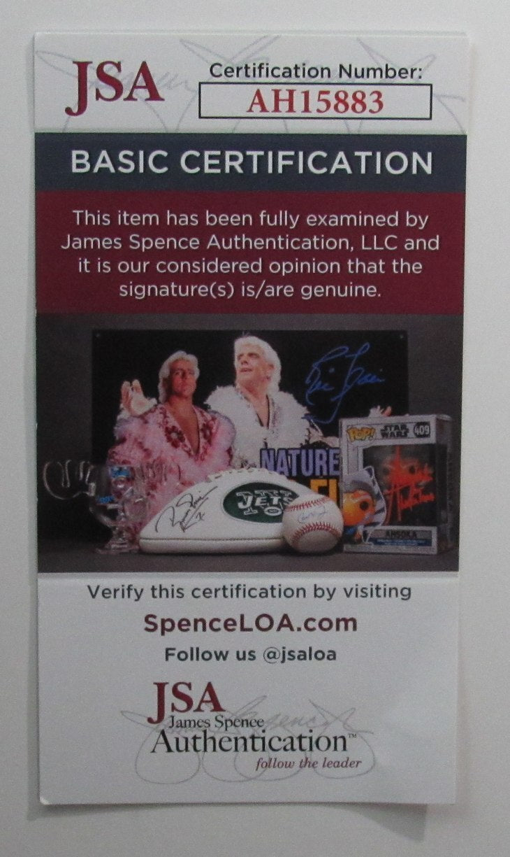 "The Immaculate Reception" 4 X Signed Franco Harris Photo Steelers Framed Jsa