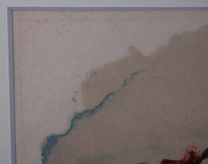 Henry Miller Lithograph Landscape Art signed ED 44/ 120 Framed Collectible Print