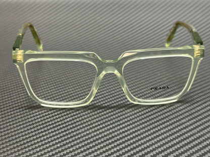 PRADA PR A19V 14R1O1 Transparent Green Women's 54
