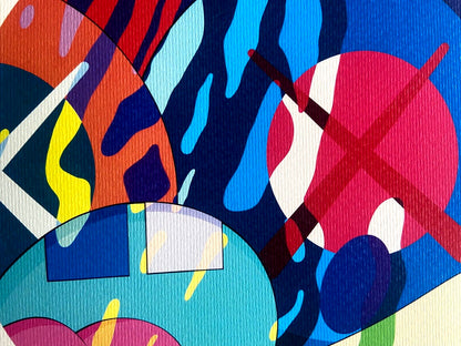 Kaws Lithograph Coa Limited Edition Numbered Mori-Art-Museum
