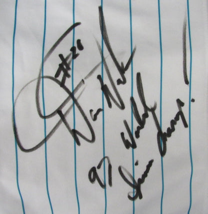 Darren Daulton Signed/Inscr Russell Baseball