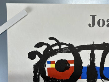 Joan Miro Orleans 1983 Lithograph Poster, Used Condition