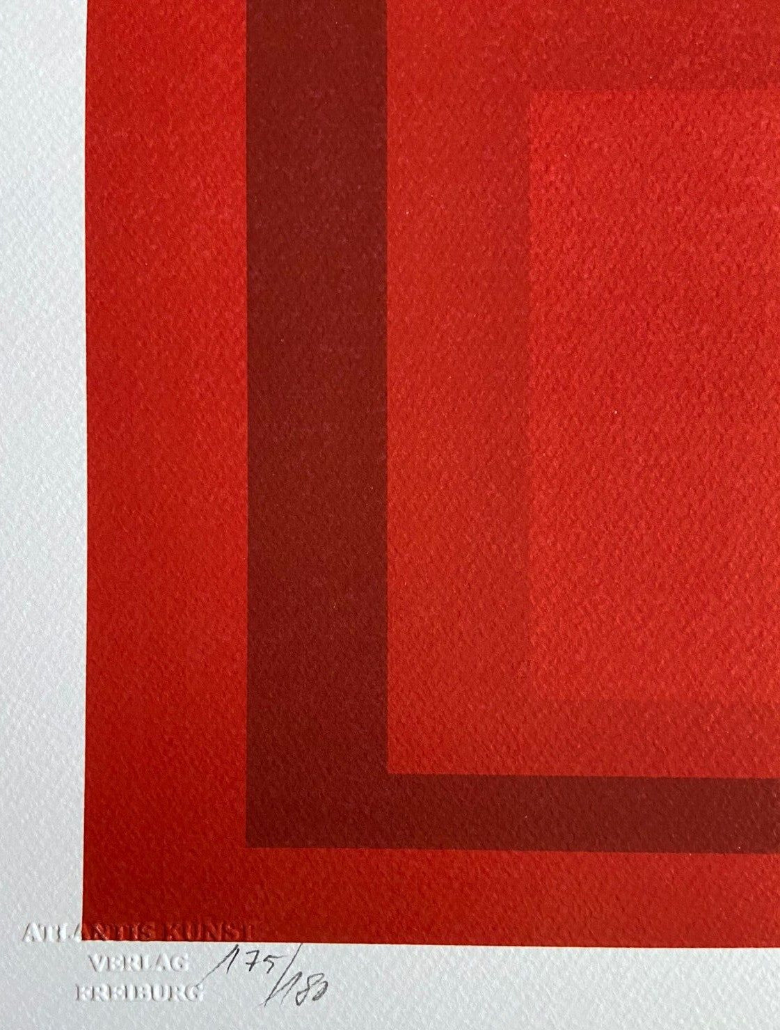 Josef Albers Lithograph Signed Coa Hand Numbered Collection