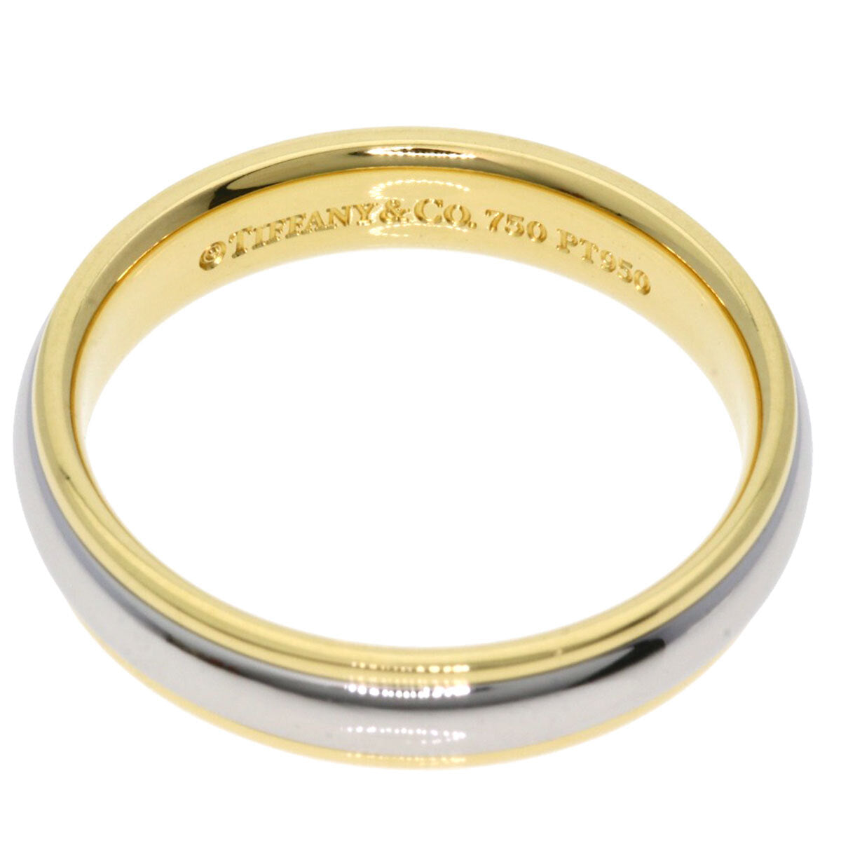 Tiffany&Co.   Ring Wedding Two-Tone Platinum