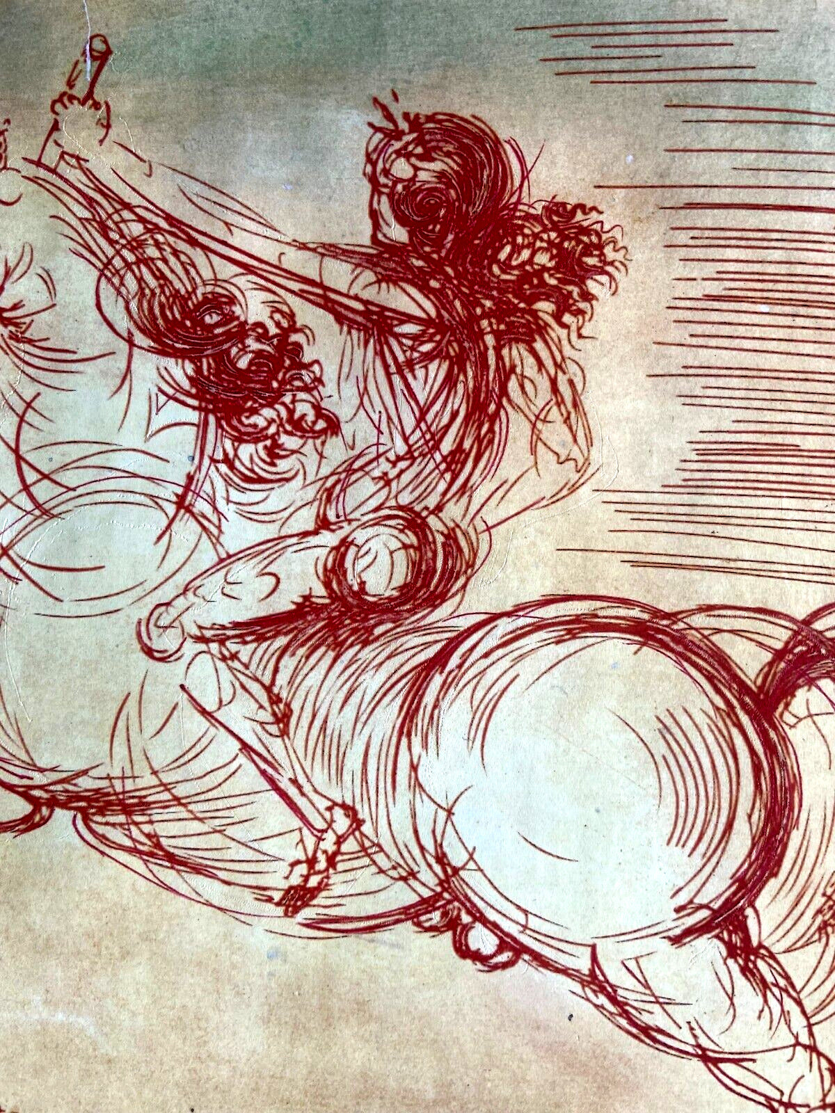 Salvador Dal Etching Hand